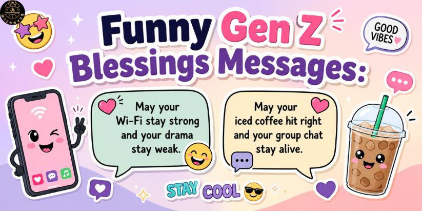Funny Gen Z Blessings Messages