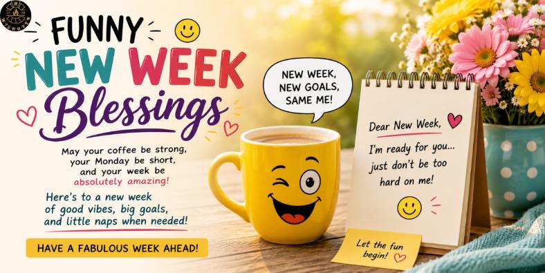 Funny New Week Blessings