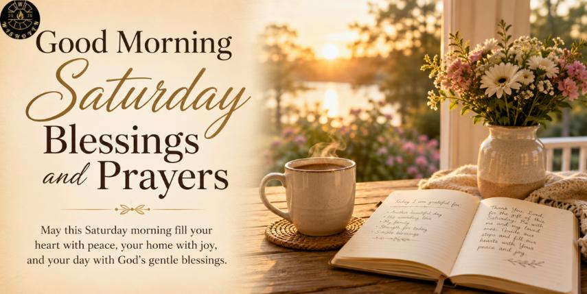 Good Morning Saturday Blessings and Prayers