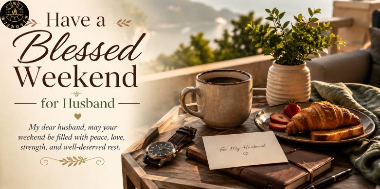 “Have a Blessed Weekend” for Husband