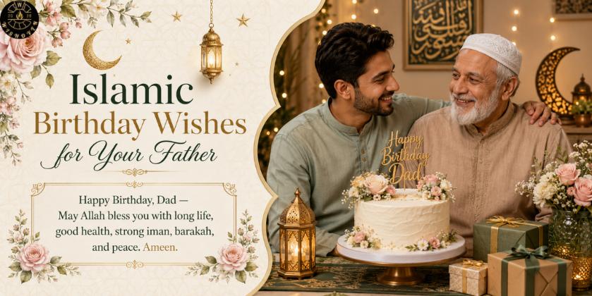 Islamic Birthday Wishes for Your Father