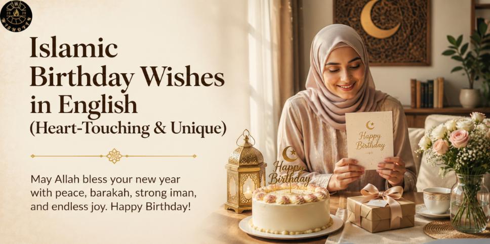 Islamic Birthday Wishes in English (Heart-Touching & Unique)