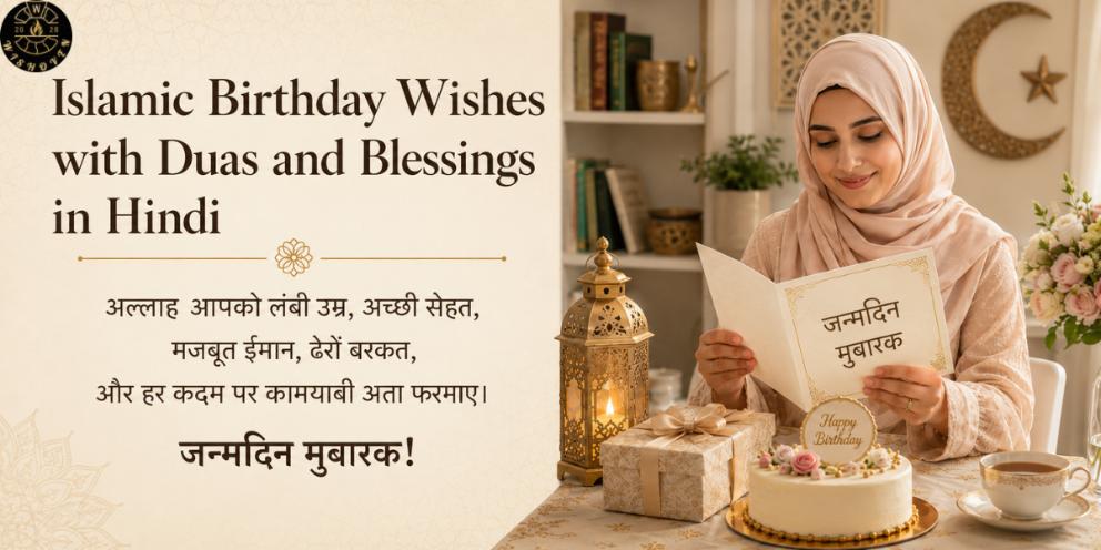 Islamic Birthday Wishes with Duas and Blessings in Hindi