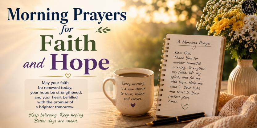 Morning Prayers for Faith and Hope