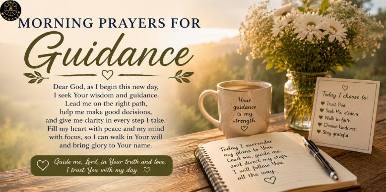 Morning Prayers for Guidance