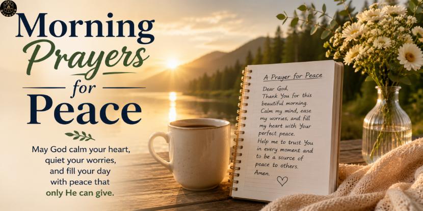 Morning Prayers for Peace