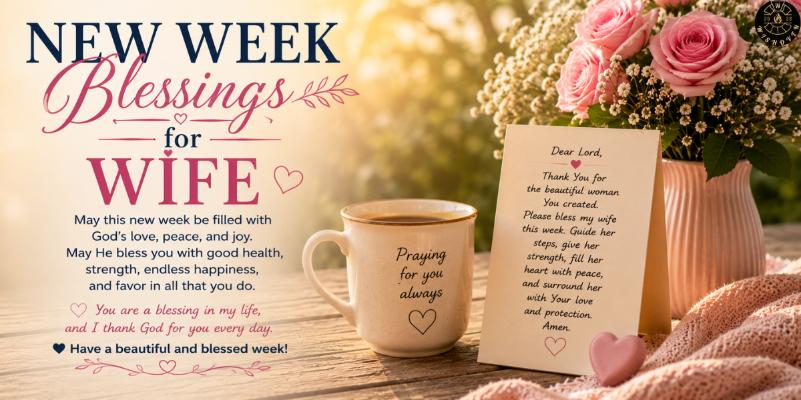 New Week Blessings for Wife