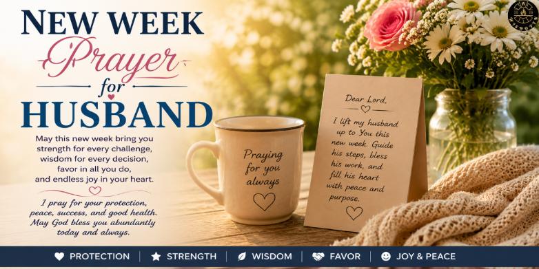 New Week Prayer for Husband