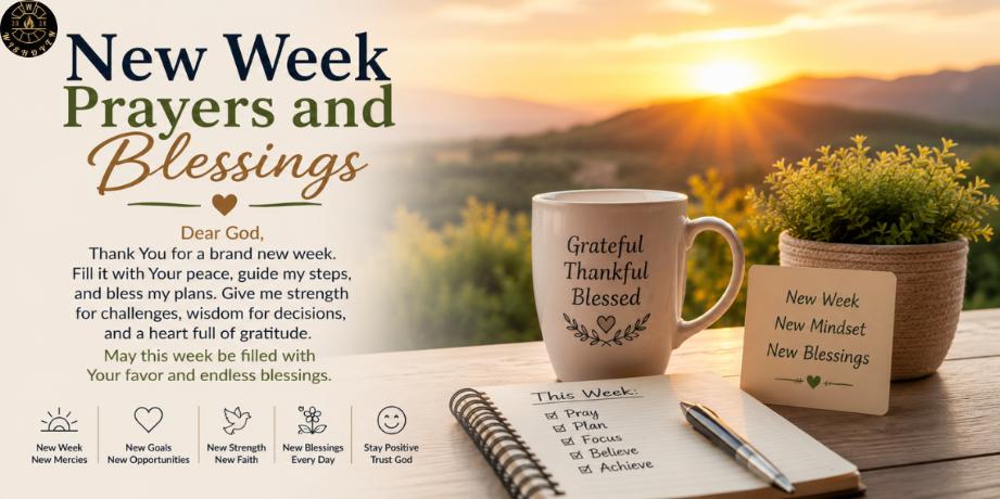 New Week Prayers and Blessings