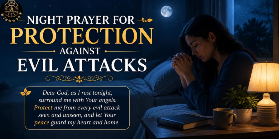 Night Prayer for Protection Against Evil Attacks