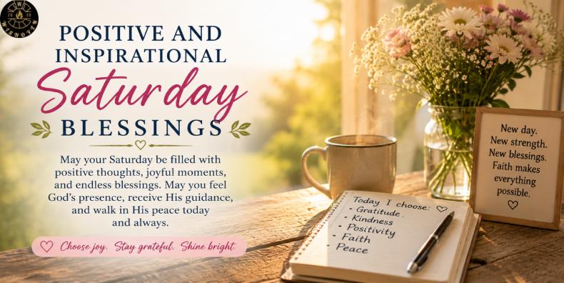 Positive and Inspirational Saturday Blessings