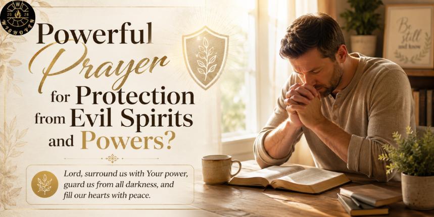 Powerful Prayer for Protection from Evil Spirits and Powers