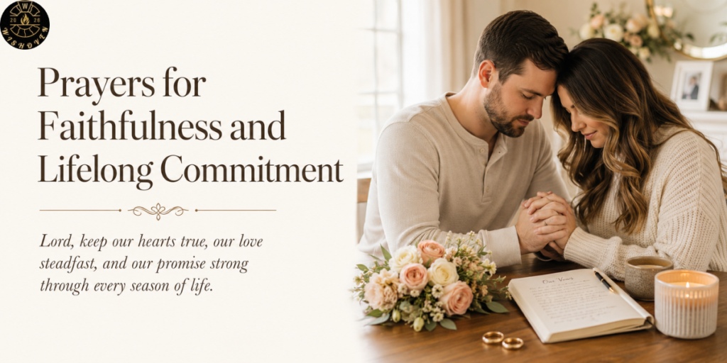 Prayers for Faithfulness and Lifelong Commitment