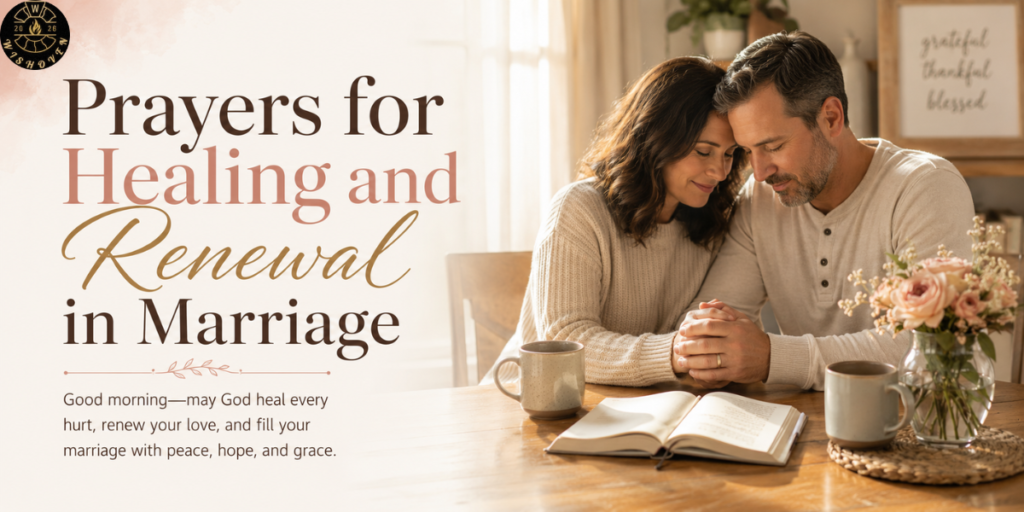 Prayers for Healing and Renewal in Marriage