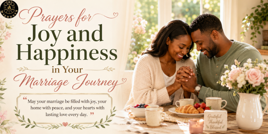 Prayers for Joy and Happiness in Your Marriage Journey