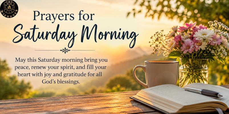 Prayers for Saturday Morning