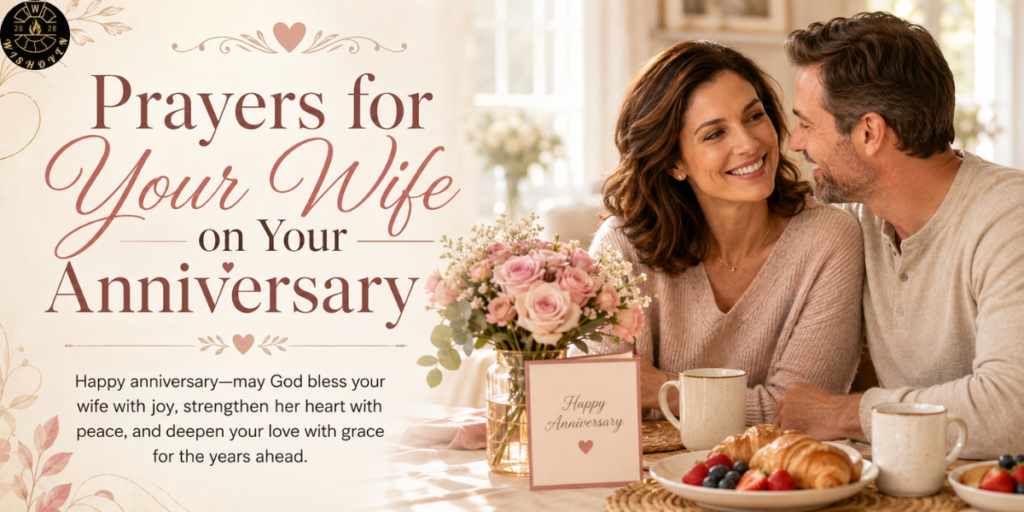 Prayers for Your Wife on Your Anniversary