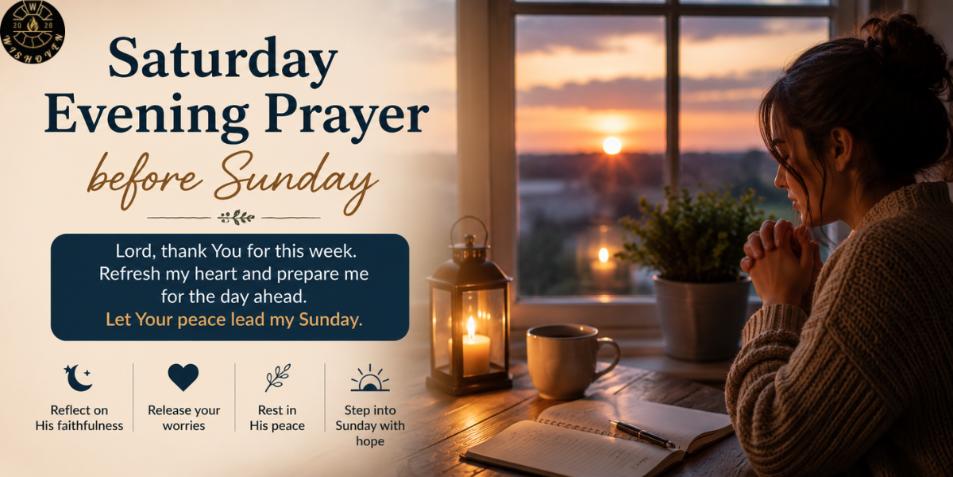 Saturday Evening Prayer before Sunday