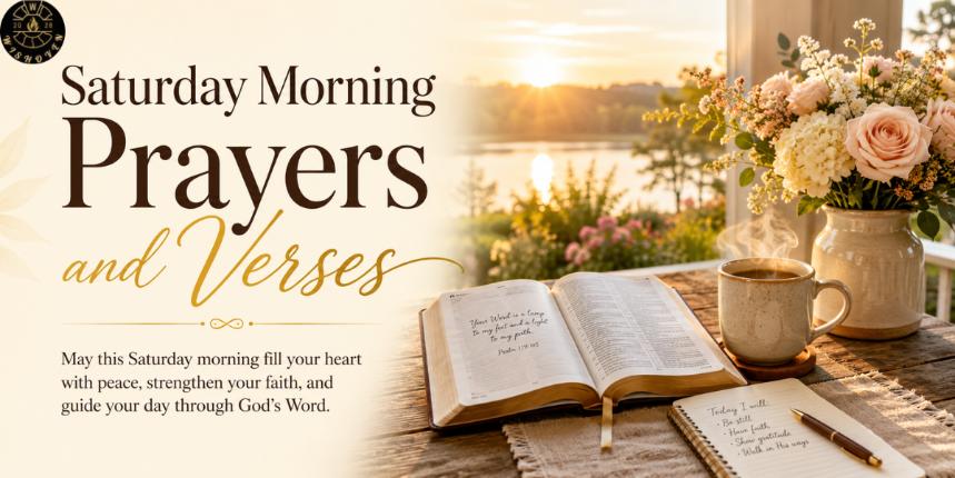 Saturday Morning Prayers and Verses