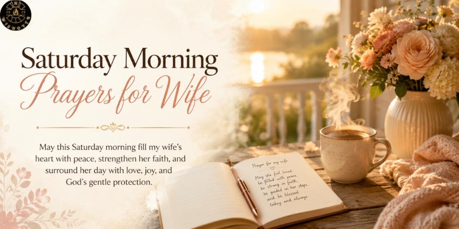 Saturday Morning Prayers for Wife