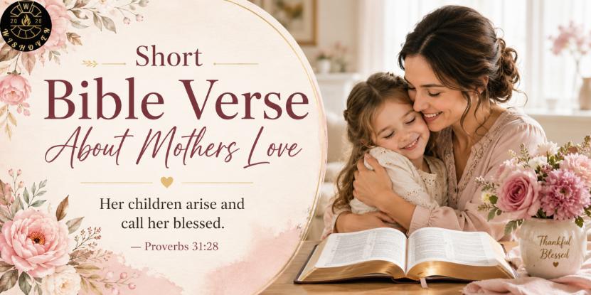 Short Bible Verse About Mothers Love