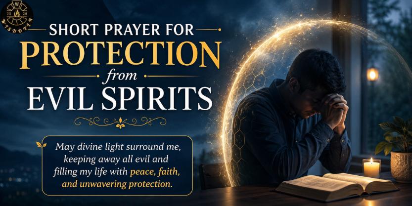 Short Prayer for Protection from Evil Spirits
