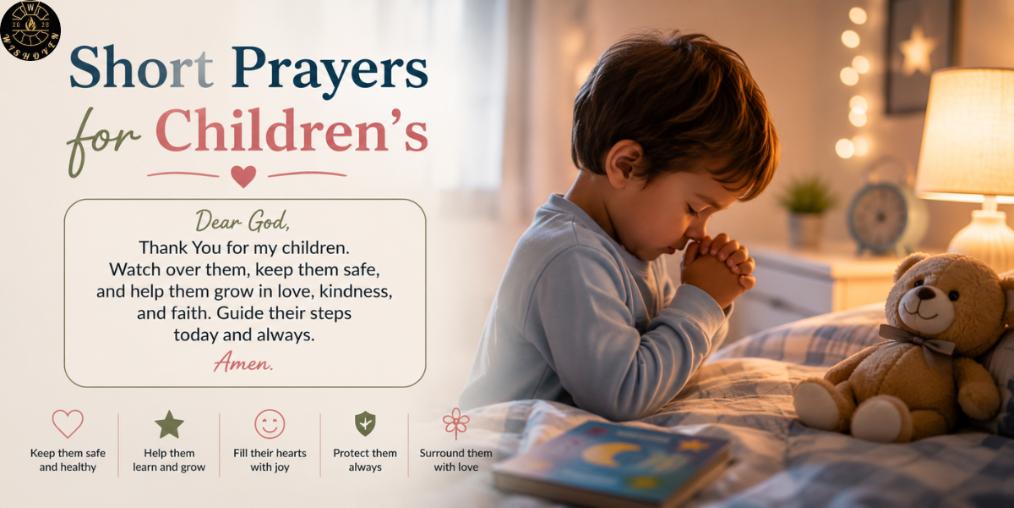 Short Prayers for Children’s