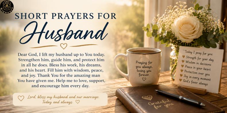 Short Prayers for Husband