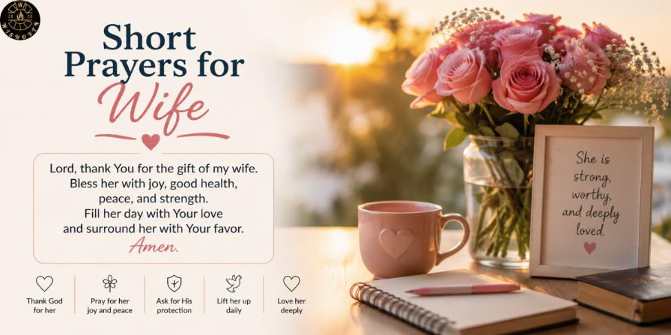 Short Prayers for Wife
