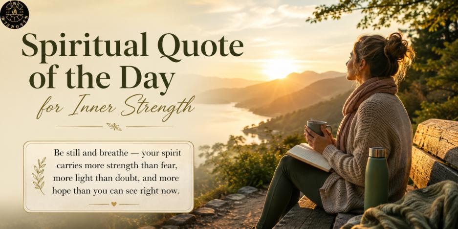 Spiritual Quote of the Day for Inner Strength