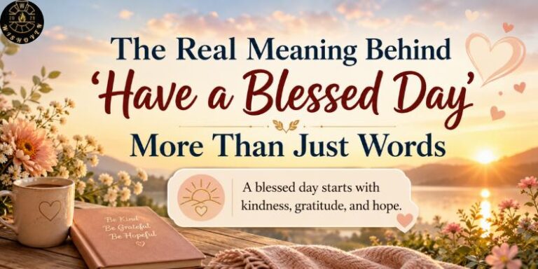 The Real Meaning Behind ‘Have a Blessed Day’ More Than Just Words