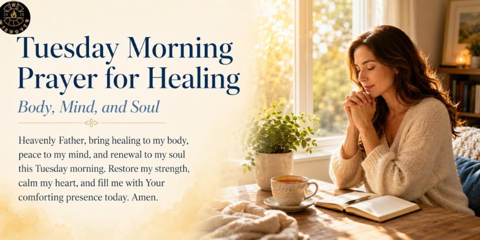 Tuesday Morning Prayer for Healing — Body, Mind, and Soul