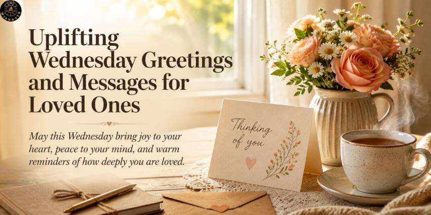 Uplifting Wednesday Greetings and Messages for Loved Ones