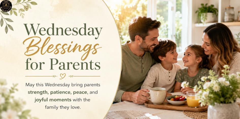 Wednesday Blessings for Parents