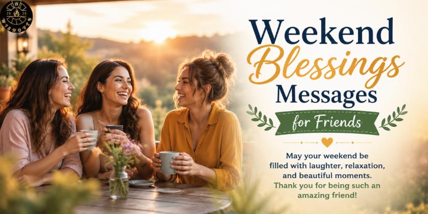 Weekend Blessings Messages for Friends