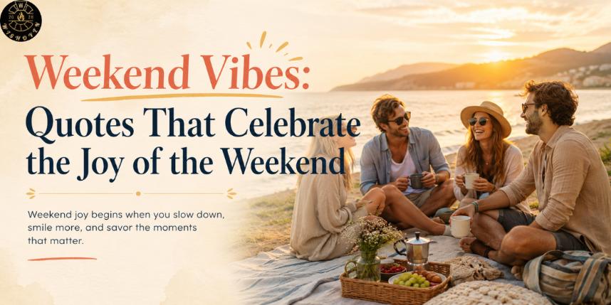 Weekend Vibes Quotes That Celebrate the Joy of the Weekend