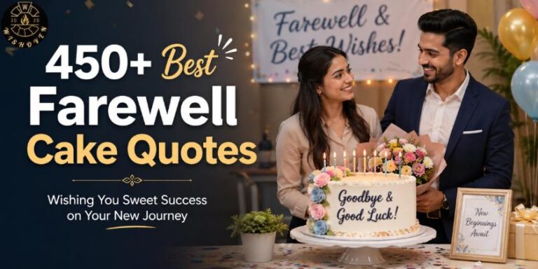 450+ Best Farewell Cake Quotes