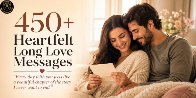 450+ Heartfelt Long Love Messages