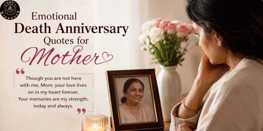 Emotional Death Anniversary Quotes for Mother