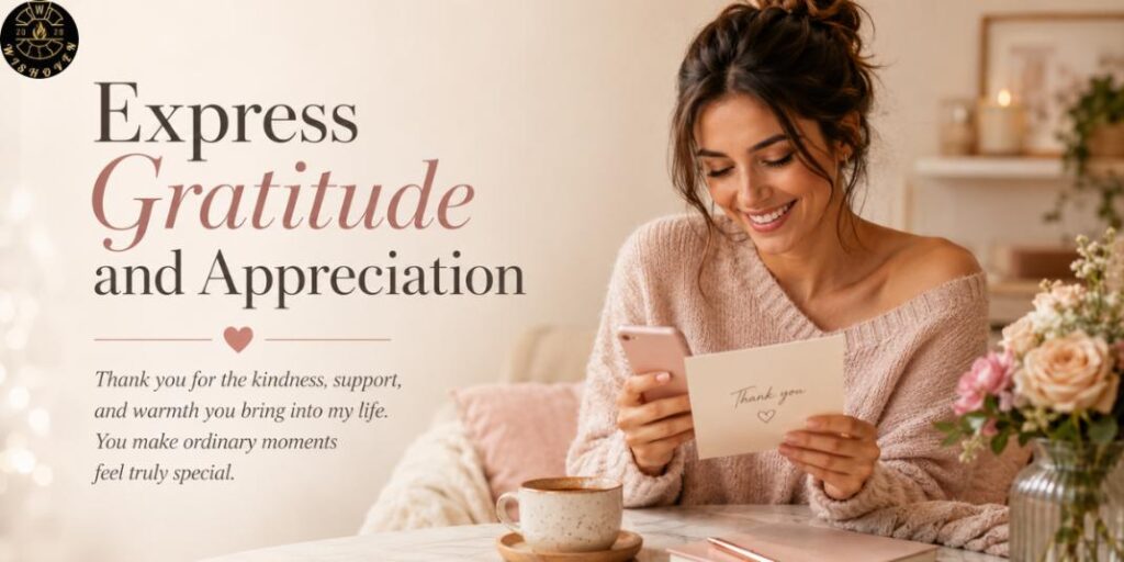 Express Gratitude and Appreciation