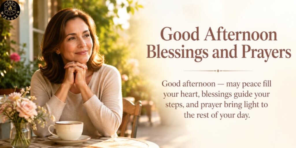 Good Afternoon Blessings and Prayers