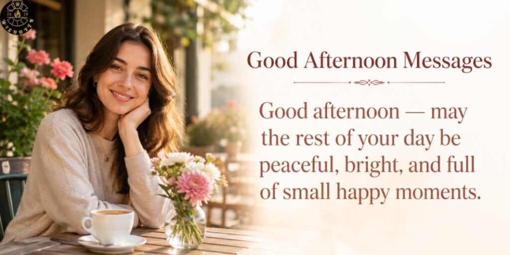 Good Afternoon Messages