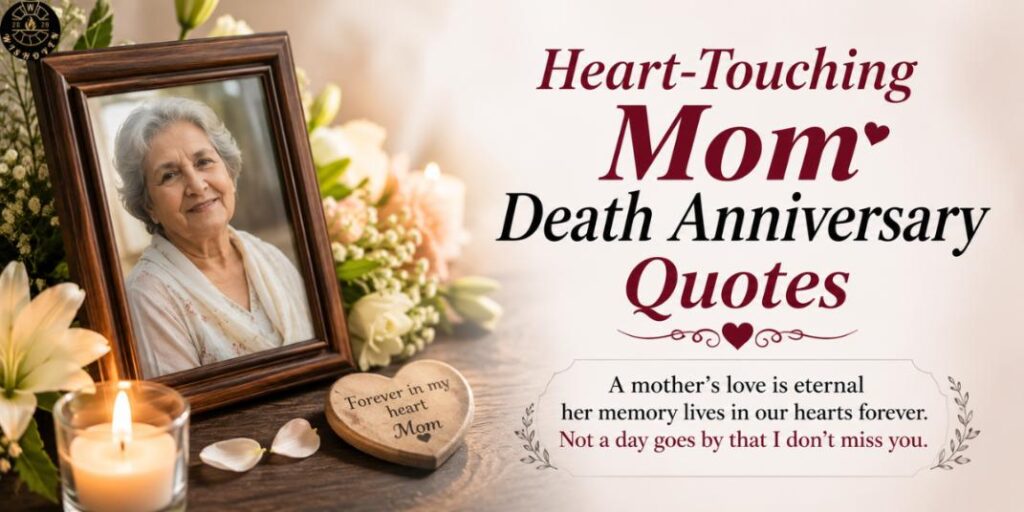 Heart-Touching Emotional Death Anniversary Quotes for Mother
