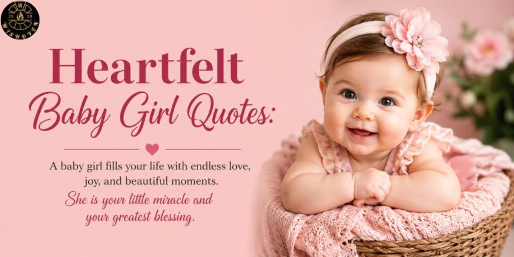 Heartfelt Baby Girl Quotes