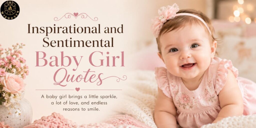 Inspirational and Sentimental Baby Girl Quotes