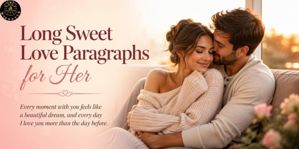Long Sweet Love Paragraphs for Her