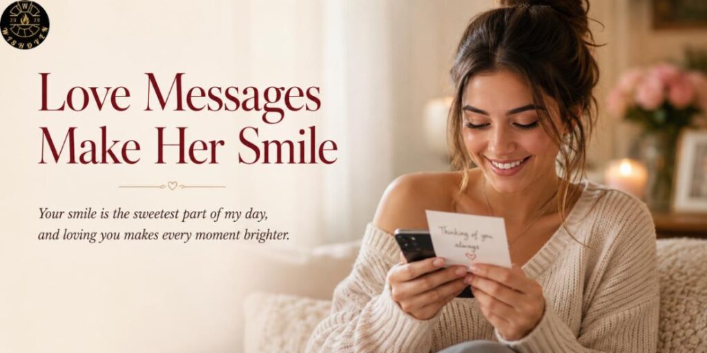 Love Messages Make Her Smile