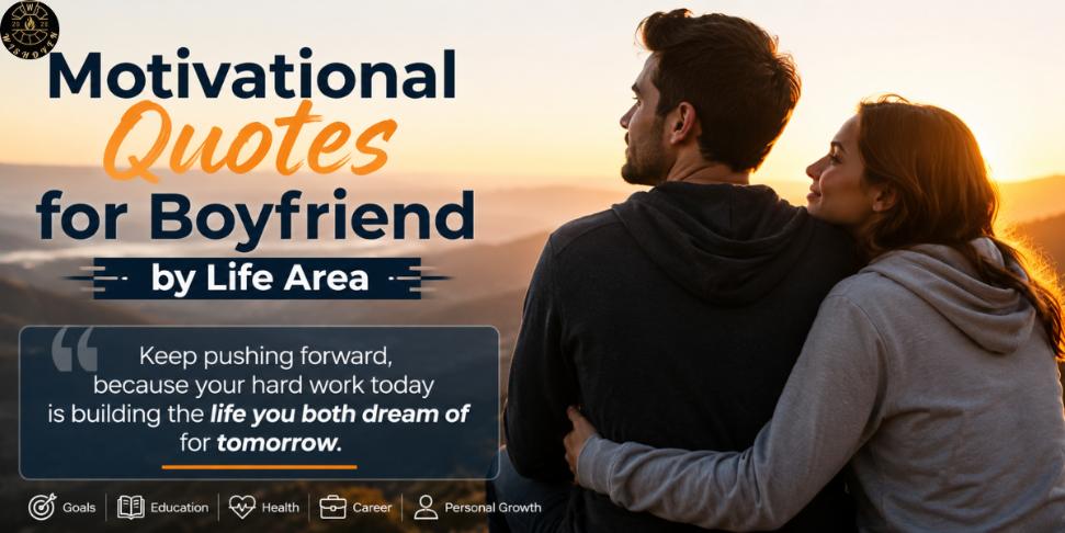 Motivational Quotes for Boyfriend by Life Area
