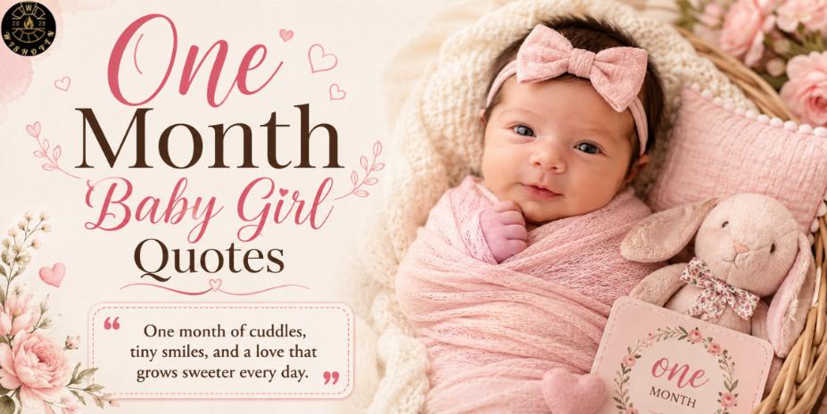 One Month Baby Girl Quotes