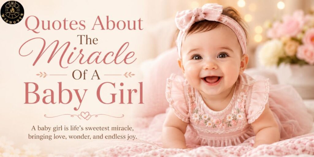 Quotes About The Miracle Of A Baby Girl